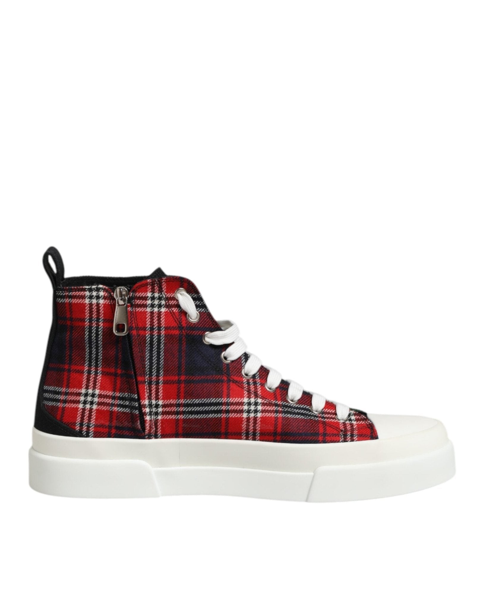 Dolce & Gabbana Multicolor DG Logo Men High Top Sneakers Shoes – EU 42 | US 9 par Dolce & Gabbana | Disponible sur Sandy Store ByNet
