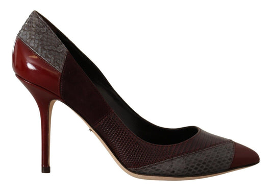 Dolce & Gabbana Multicolor Exotic Leather Heels Pumps - Sandy Store ByNet