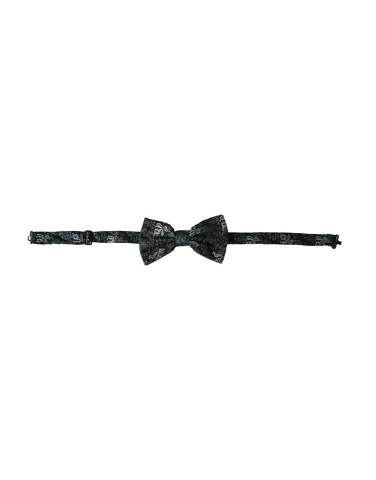 Dolce & Gabbana Multicolor Fantasy Floral Silk Adjustable Neck Men Bow Tie – par Dolce & Gabbana | Disponible sur Sandy Store ByNet