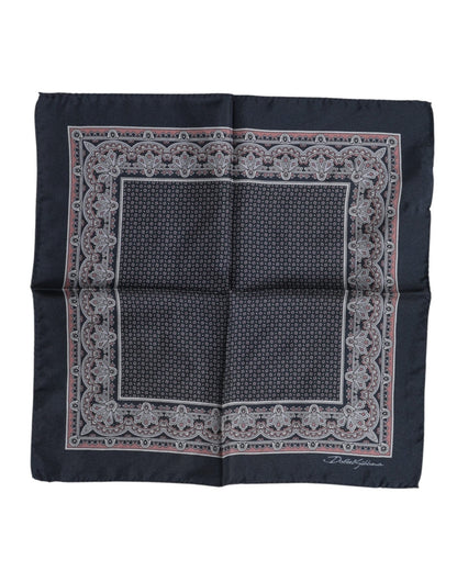Dolce & Gabbana Multicolor Fantasy Silk Square Foulard Scarf – par Dolce & Gabbana | Disponible sur Sandy Store ByNet