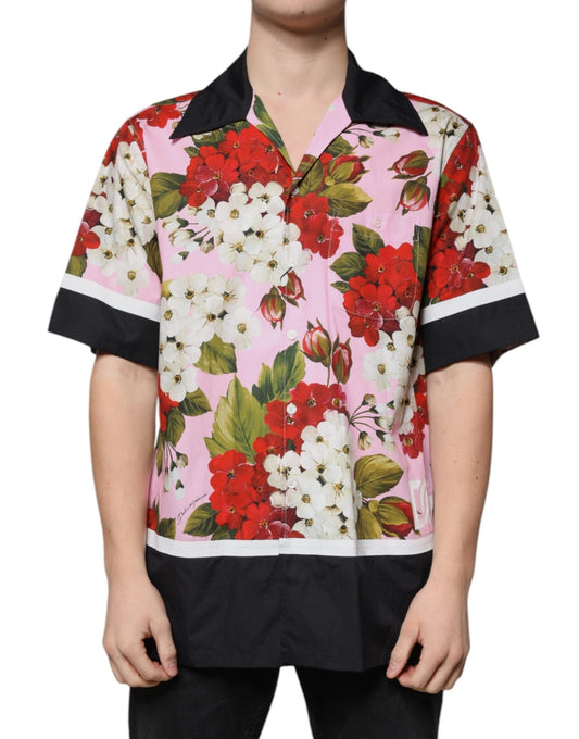 Dolce & Gabbana Multicolor Floral Button Down Casual Shirt – IT40 | M par Dolce & Gabbana | Disponible sur Sandy Store ByNet