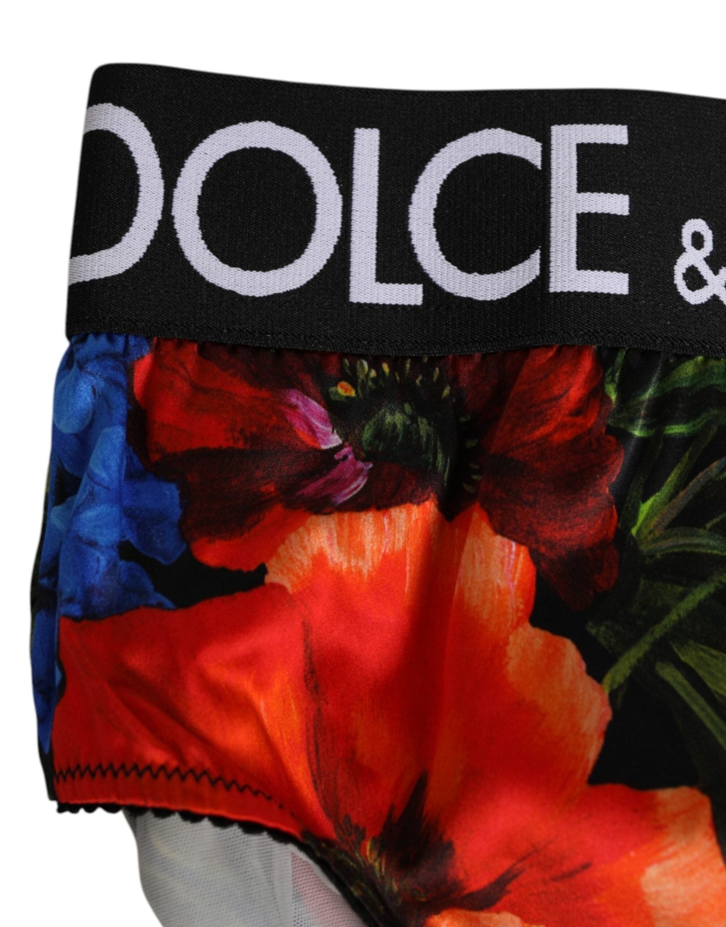 Dolce & Gabbana Multicolor Floral Print High Waist Panty Underwear – IT3 | M par Dolce & Gabbana | Disponible sur Sandy Store ByNet