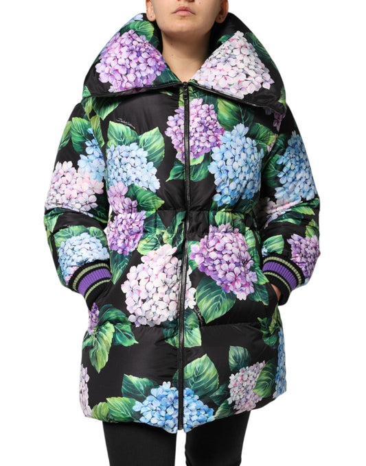 Dolce & Gabbana Multicolor Floral Print Puffer Quilted Jacket – IT40|S par Dolce & Gabbana | Disponible sur Sandy Store ByNet