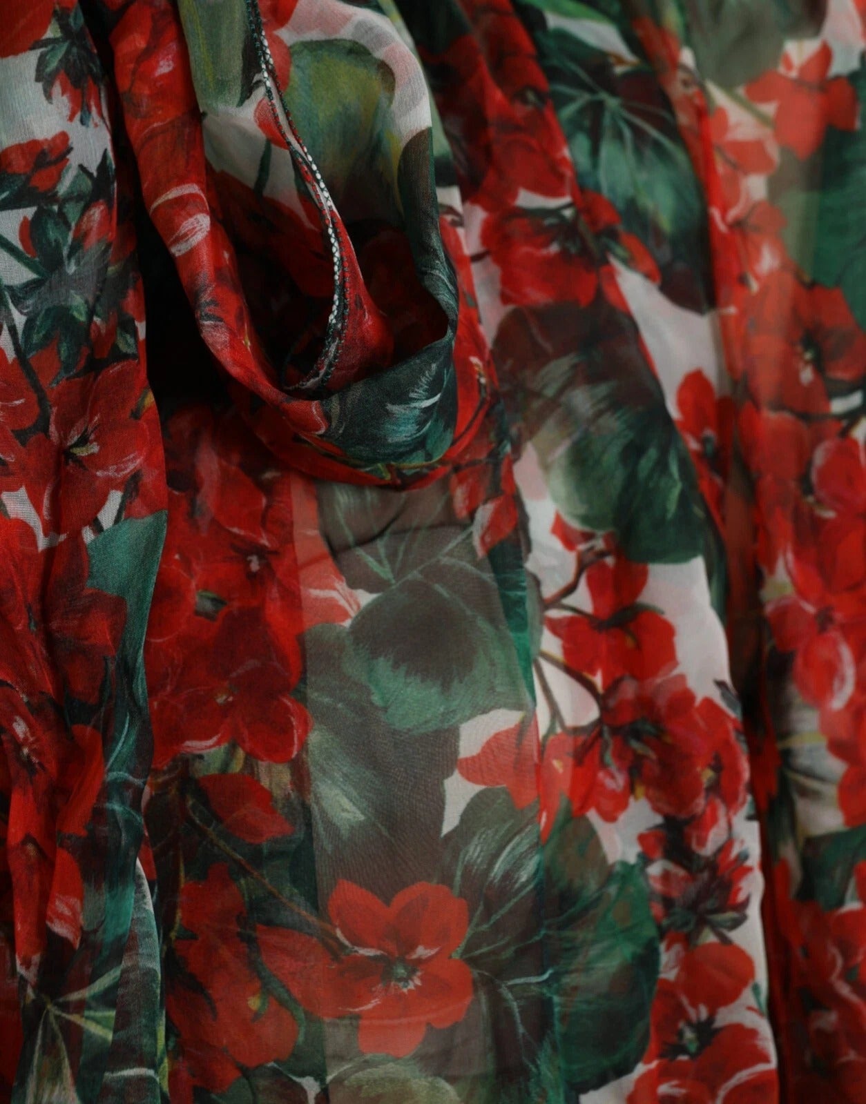 Dolce & Gabbana Multicolor Floral Silk Collar Blouse – IT42|M par Dolce & Gabbana | Disponible sur Sandy Store ByNet