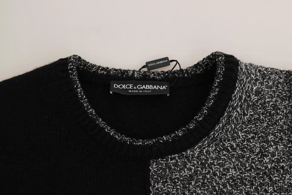 Dolce & Gabbana Multicolor KING Knight Monkey Knitted Cashmere Wool Sweater - Sandy Store ByNet