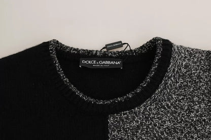 Dolce & Gabbana Multicolor KING Knight Monkey Knitted Cashmere Wool Sweater - Sandy Store ByNet