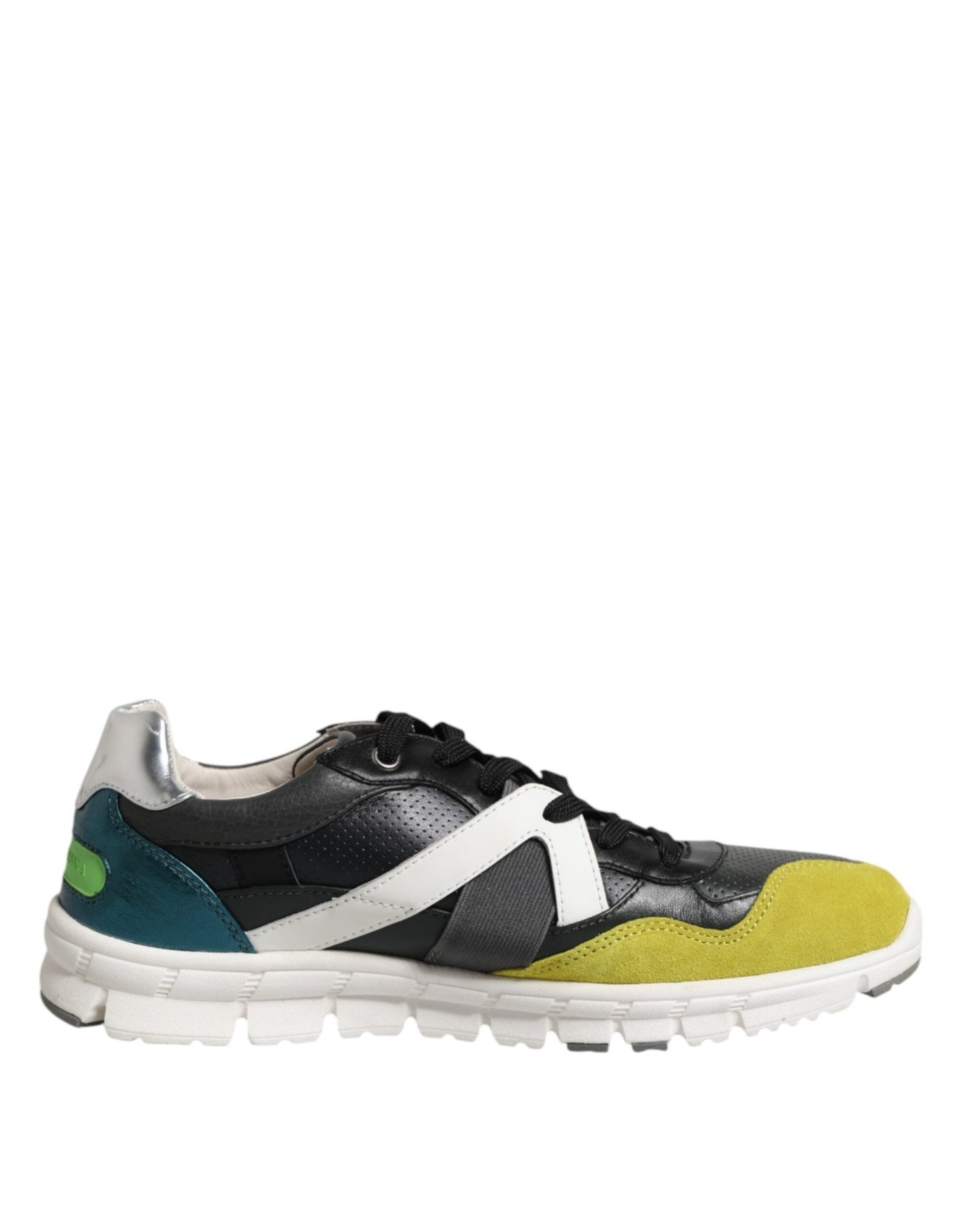 Dolce & Gabbana Multicolor Lace Up Low Top Men Sneakers Shoes – EU41/US8 par Dolce & Gabbana | Disponible sur Sandy Store ByNet