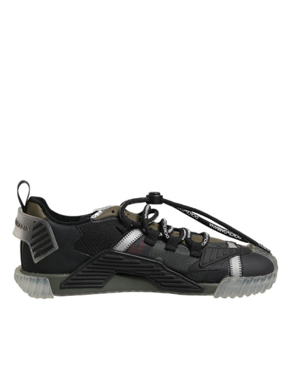 Dolce & Gabbana Multicolor Lace Up Low Top NS1 Sneakers Shoes – EU39/US6 par Dolce & Gabbana | Disponible sur Sandy Store ByNet
