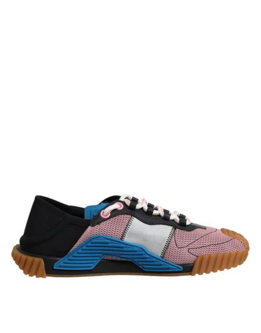 Dolce & Gabbana Multicolor Lace Up Low Top NS1 Sneakers Shoes – EU41/US8 par Dolce & Gabbana | Disponible sur Sandy Store ByNet