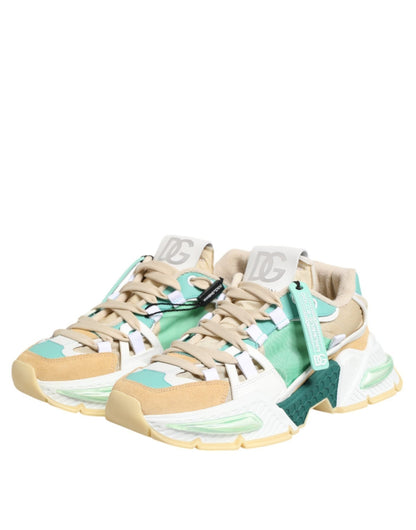 Dolce & Gabbana Multicolor Leather Airmaster Low Top Sneakers Shoes – EU40/US9.5 par Dolce & Gabbana | Disponible sur Sandy Store ByNet