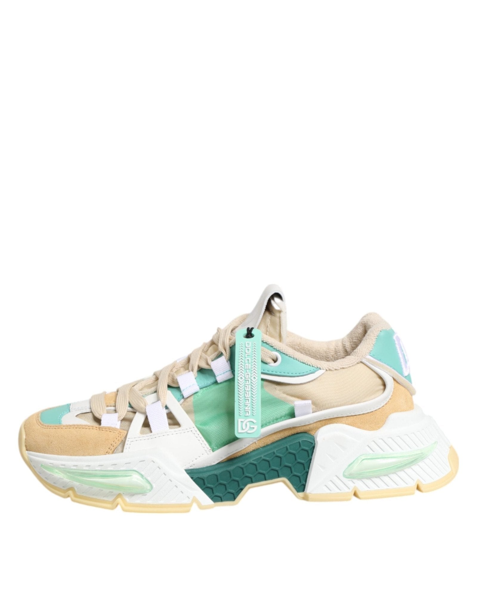 Dolce & Gabbana Multicolor Leather Airmaster Low Top Sneakers Shoes – EU40/US9.5 par Dolce & Gabbana | Disponible sur Sandy Store ByNet