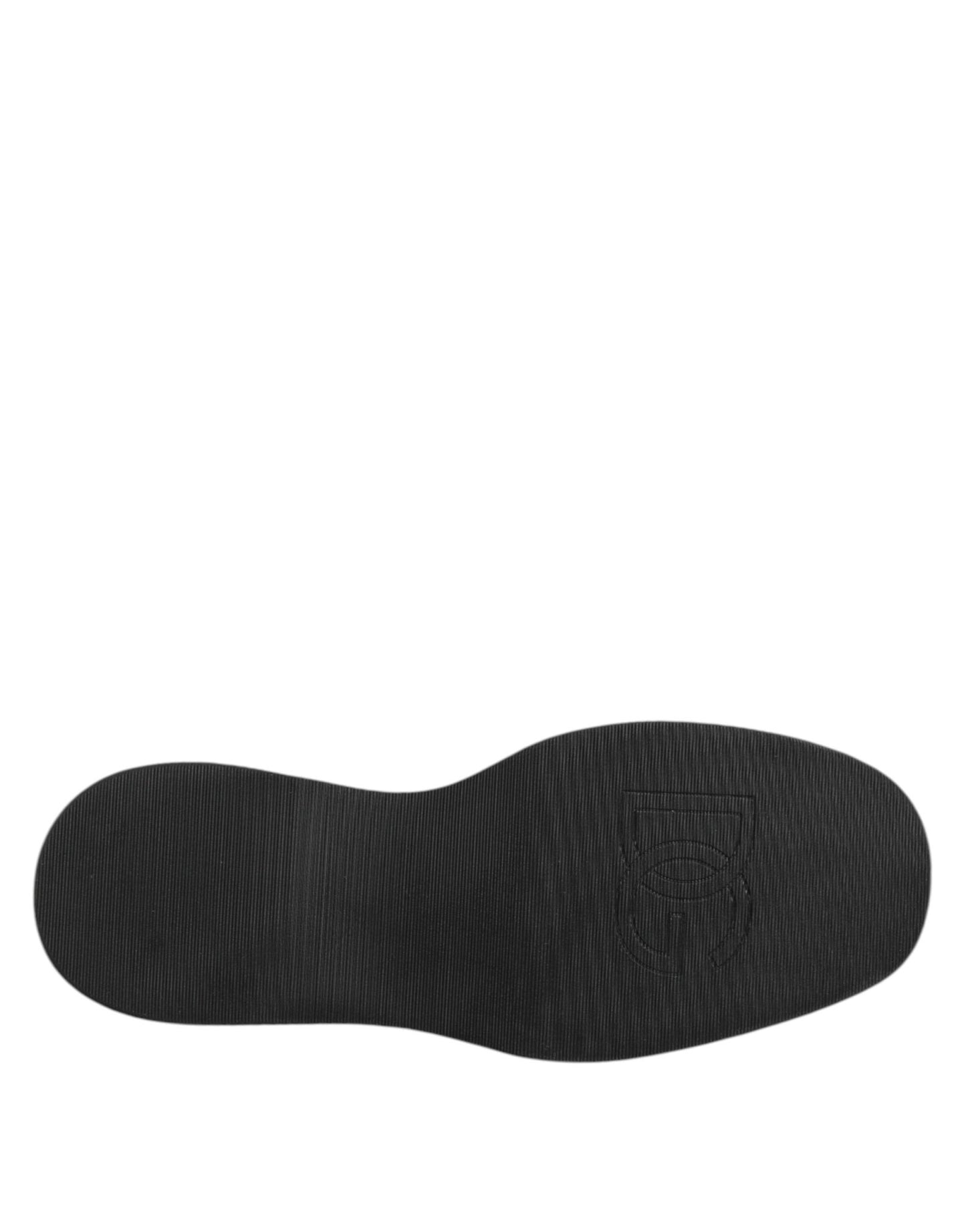 Dolce & Gabbana Multicolor Leather Lace - up Men Formal Derby Shoes – EU39.5/US6.5 par Dolce & Gabbana | Disponible sur Sandy Store ByNet