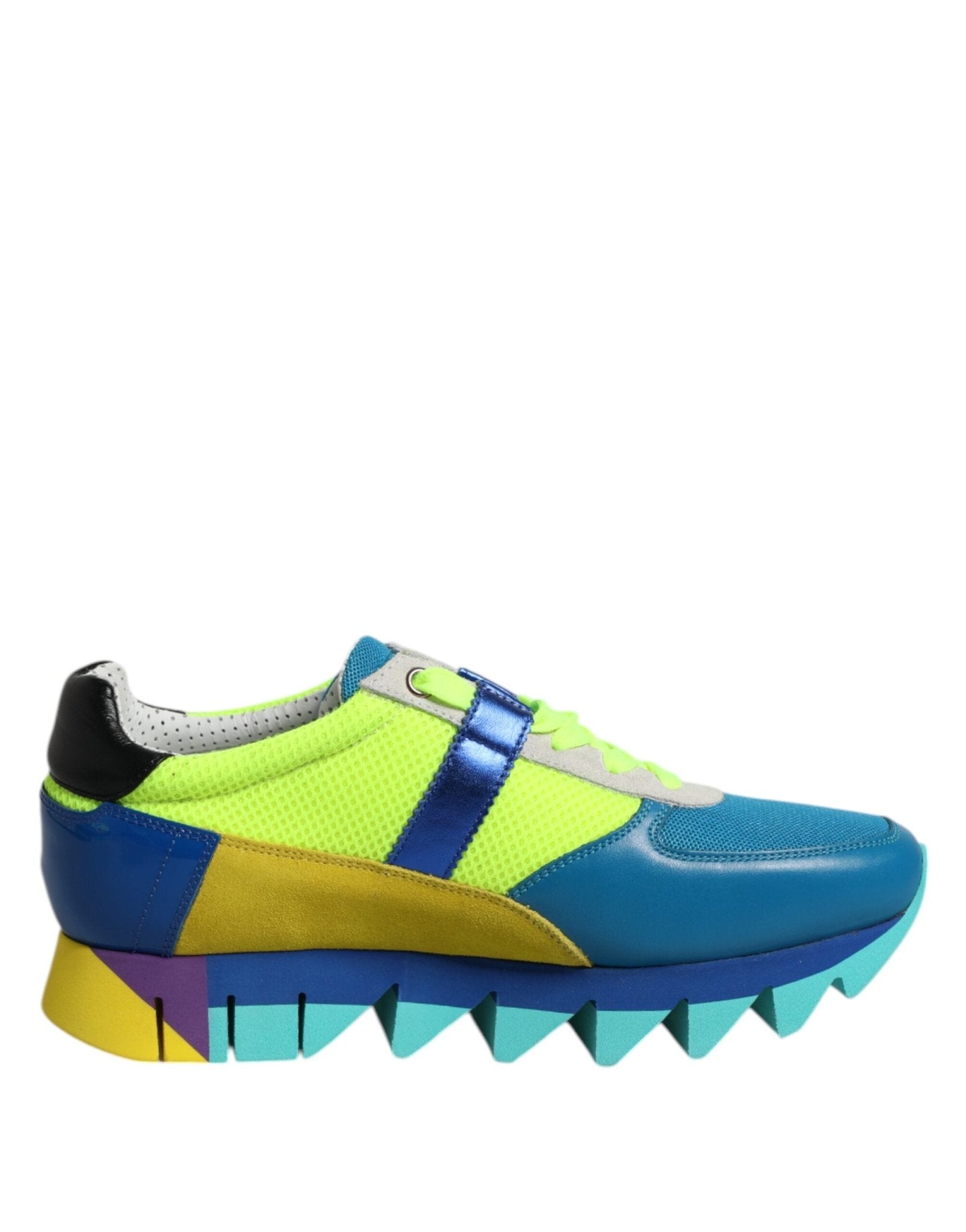 Dolce & Gabbana Multicolor Leather Low Top Men Sneakers Shoes – EU39/US6 par Dolce & Gabbana | Disponible sur Sandy Store ByNet