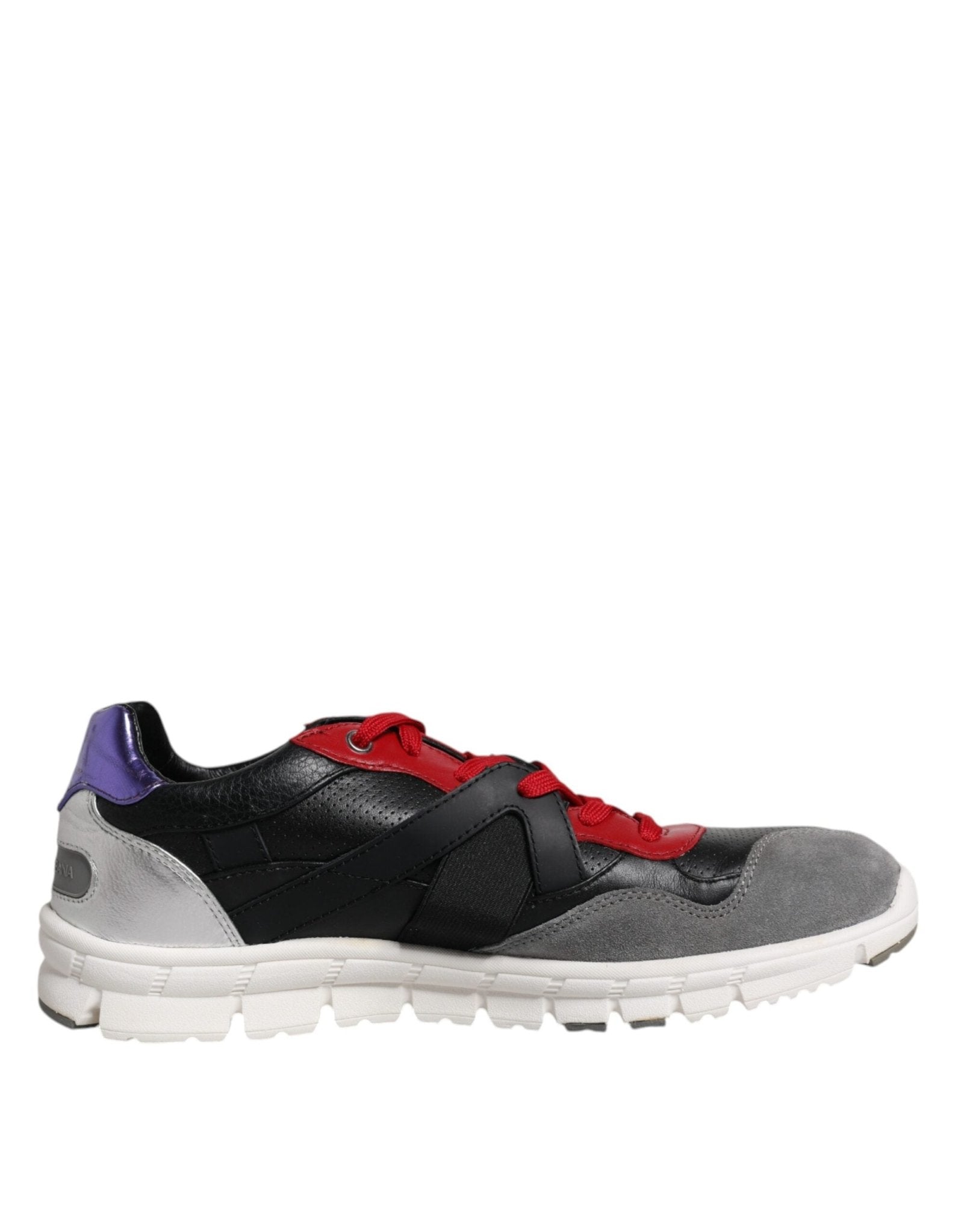Dolce & Gabbana Multicolor Leather Suede Low Top Sneakers Shoes – EU41.5/US8.5 par Dolce & Gabbana | Disponible sur Sandy Store ByNet