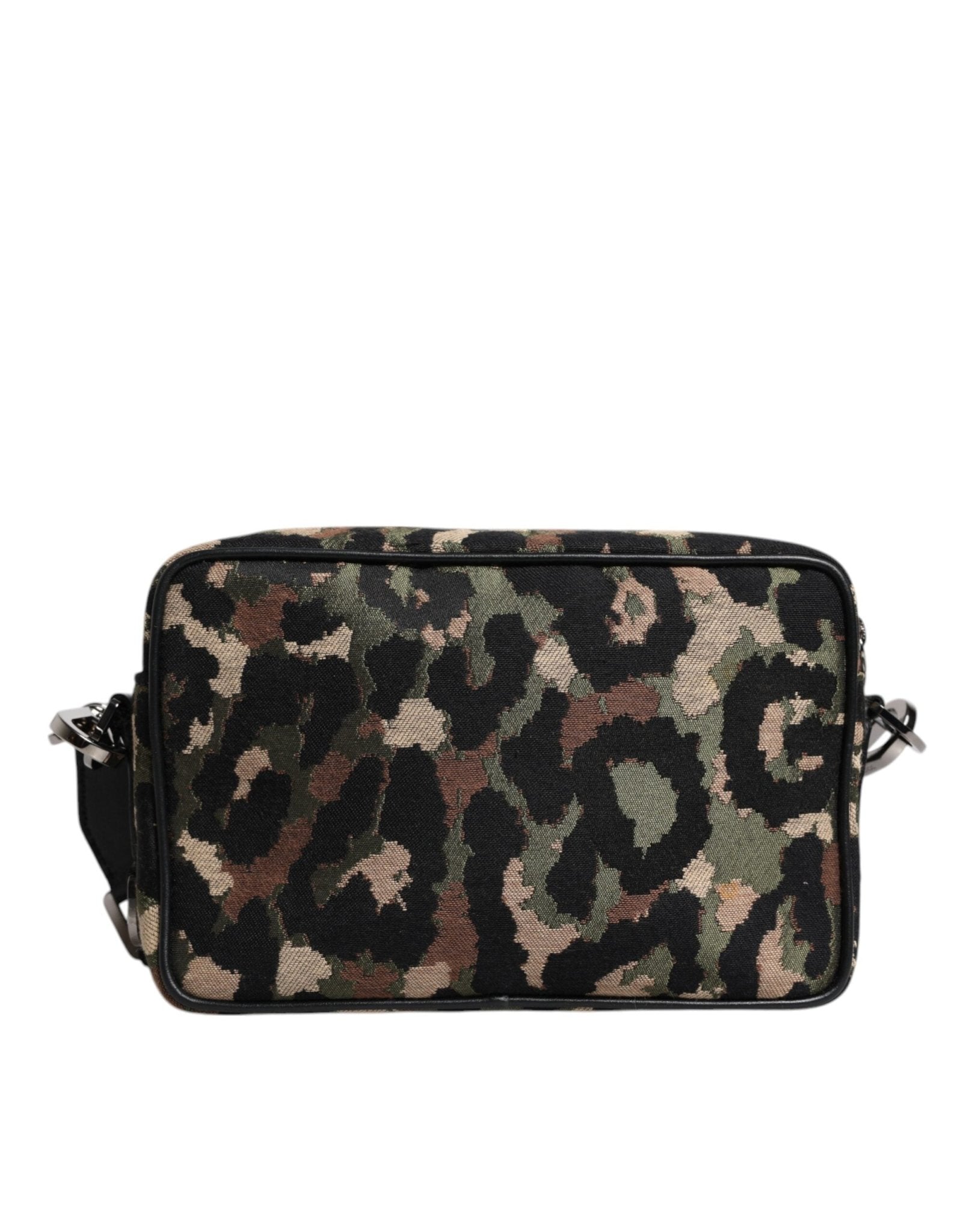 Dolce & Gabbana Multicolor Leopard Jacquard DG Logo Crossbody Bag - Sandy Store ByNet