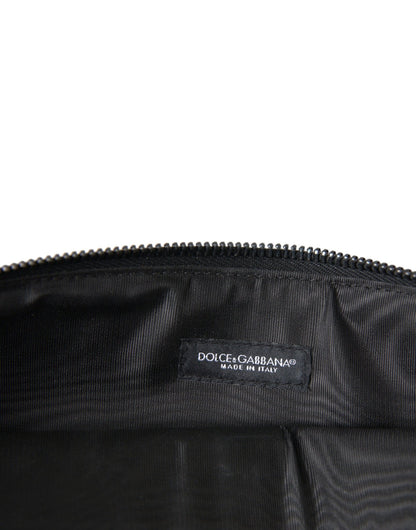 Dolce & Gabbana Multicolor Leopard Jacquard Logo Plaque Document Briefcase Bag – par Dolce & Gabbana | Disponible sur Sandy Store ByNet