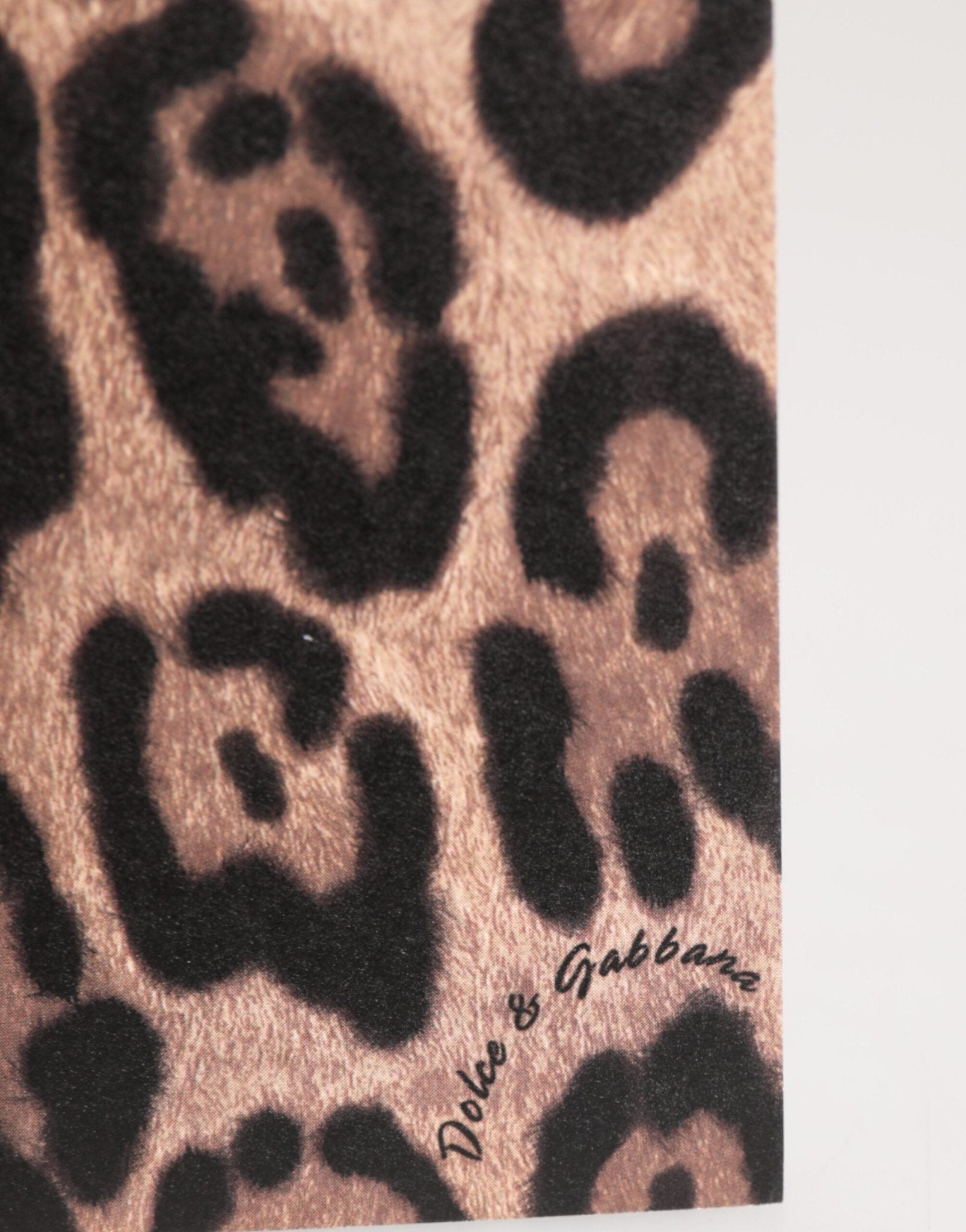 Dolce & Gabbana Multicolor Leopard Print Envelope Paper Post Card Holder – par Dolce & Gabbana | Disponible sur Sandy Store ByNet
