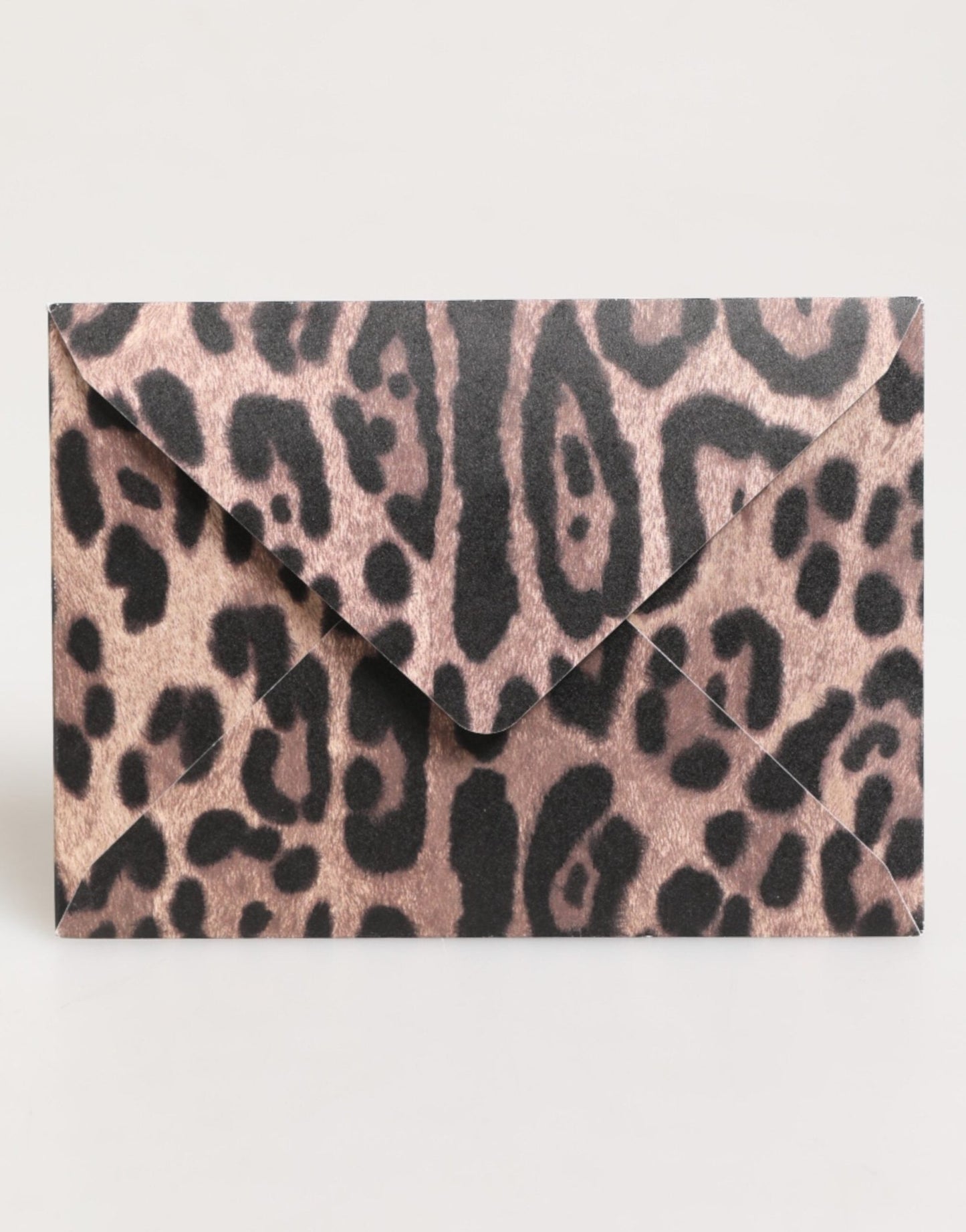 Dolce & Gabbana Multicolor Leopard Print Envelope Paper Post Card Holder – par Dolce & Gabbana | Disponible sur Sandy Store ByNet