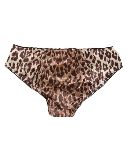 Dolce & Gabbana Multicolor Leopard Print Girdle Panty Underwear – IT2 | S par Dolce & Gabbana | Disponible sur Sandy Store ByNet
