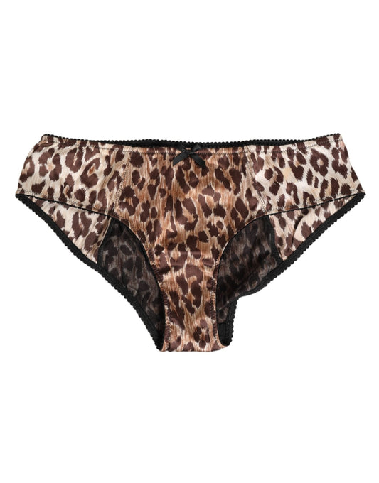 Dolce & Gabbana Multicolor Leopard Print Girdle Panty Underwear – IT2 | S par Dolce & Gabbana | Disponible sur Sandy Store ByNet