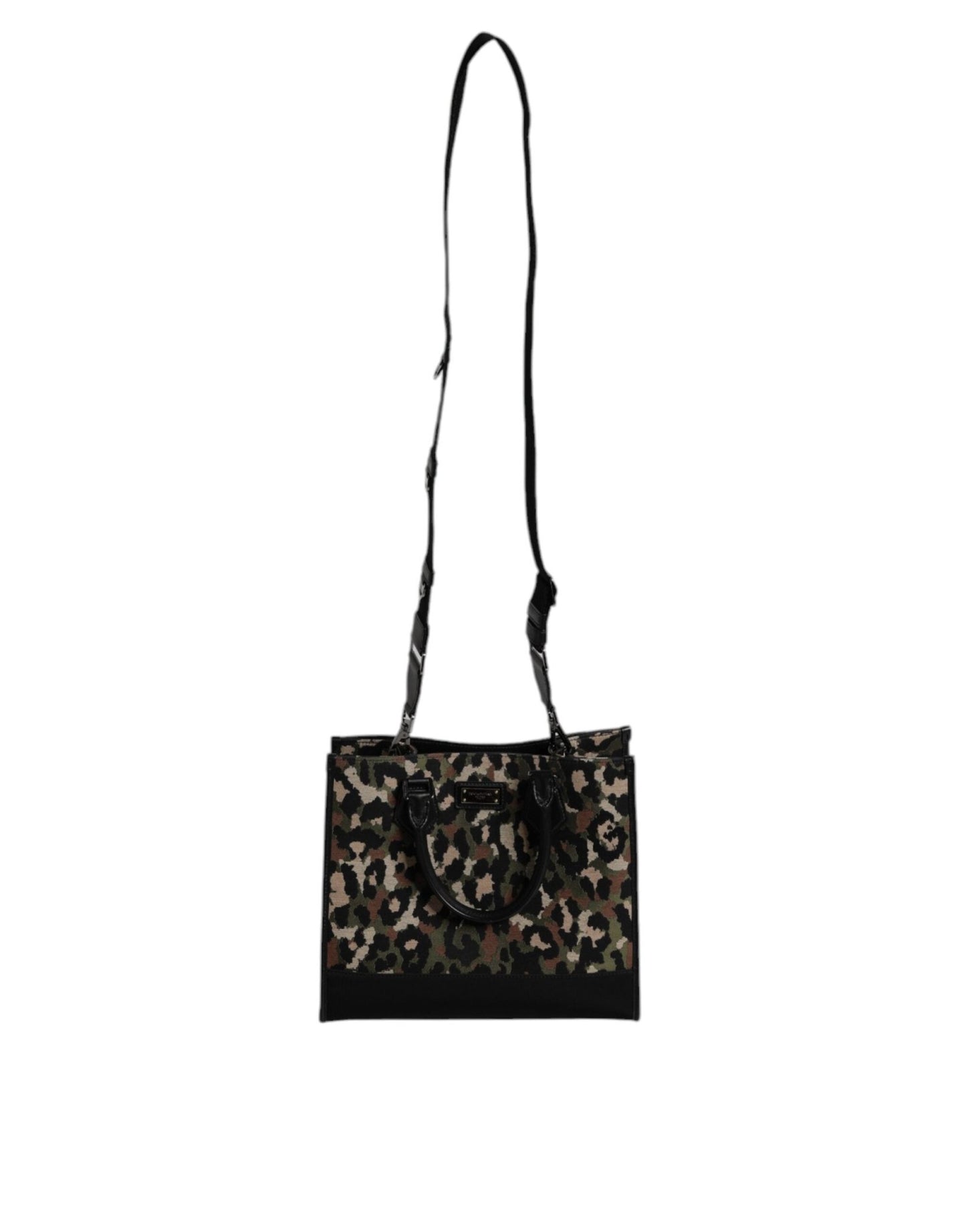 Dolce & Gabbana Multicolor Leopard Shopping Tote Shoulder Bag - Sandy Store ByNet