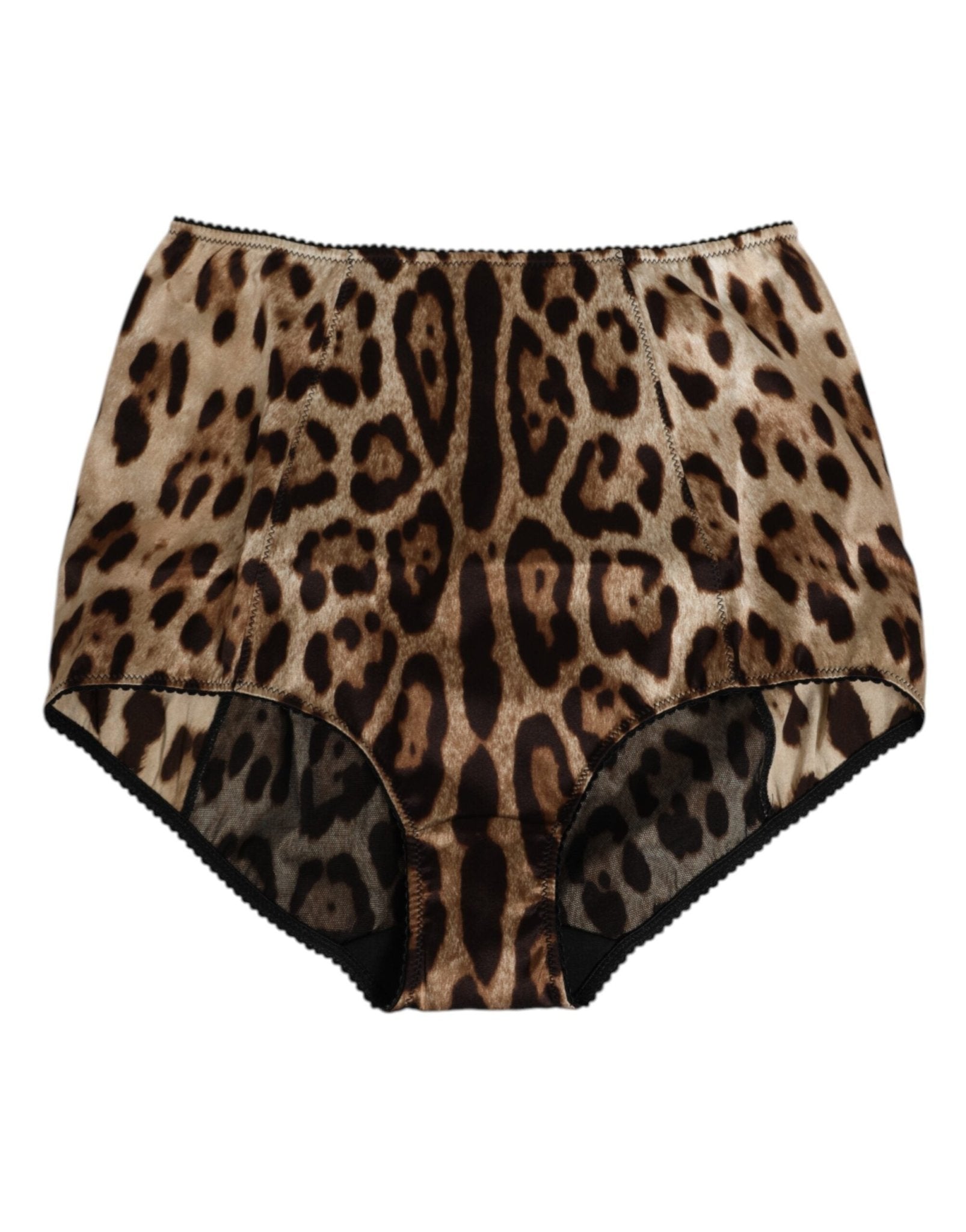 Dolce & Gabbana Multicolor Leopard Silk High Waist Girdle Underwear – IT2 | S par Dolce & Gabbana | Disponible sur Sandy Store ByNet