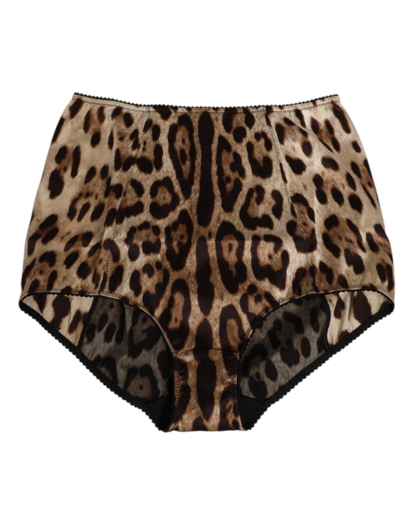 Dolce & Gabbana Multicolor Leopard Silk High Waist Girdle Underwear – IT2 | S par Dolce & Gabbana | Disponible sur Sandy Store ByNet
