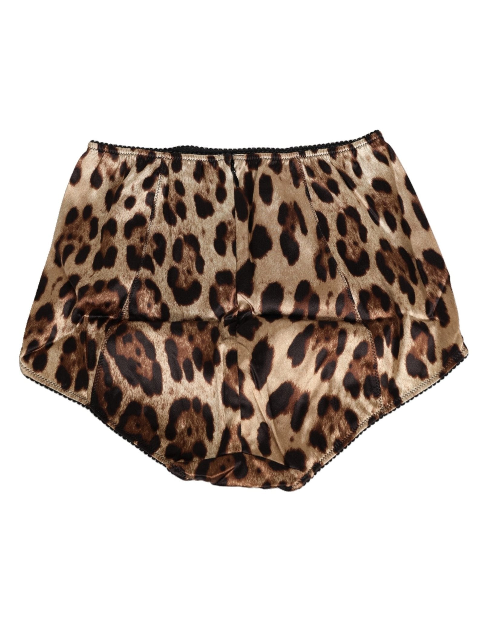 Dolce & Gabbana Multicolor Leopard Silk High Waist Girdle Underwear – IT2 | S par Dolce & Gabbana | Disponible sur Sandy Store ByNet