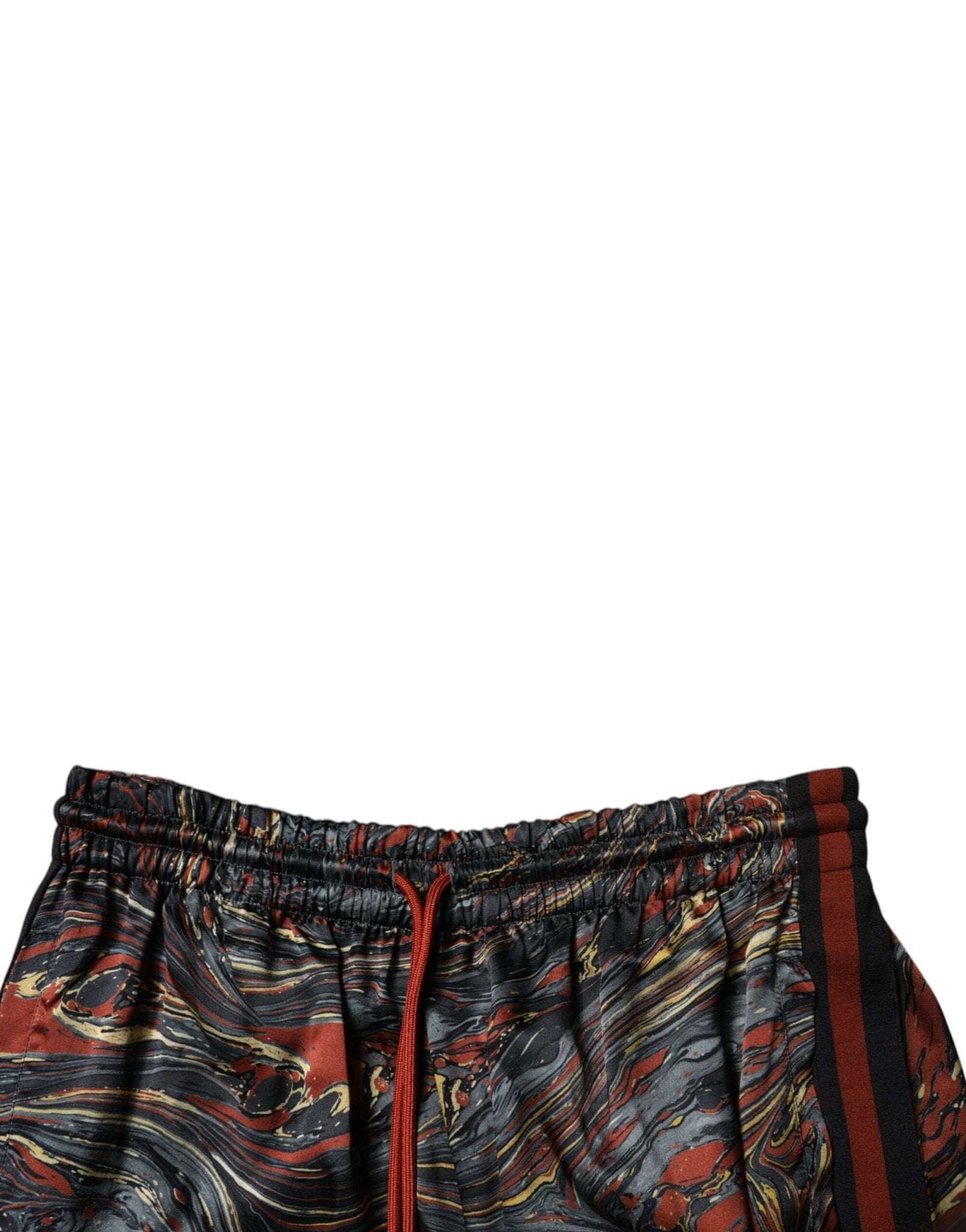 Dolce & Gabbana Multicolor Marble Print Trouser Bermuda Shorts - Sandy Store ByNet