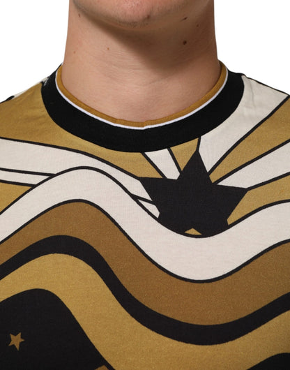 Dolce & Gabbana Multicolor Millennials Star CrewNeck T-shirt – IT44 | XS par Dolce & Gabbana | Disponible sur Sandy Store ByNet