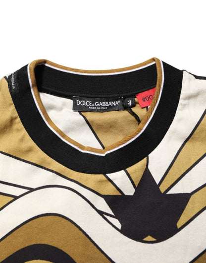 Dolce & Gabbana Multicolor Millennials Star CrewNeck T-shirt – IT44 | XS par Dolce & Gabbana | Disponible sur Sandy Store ByNet