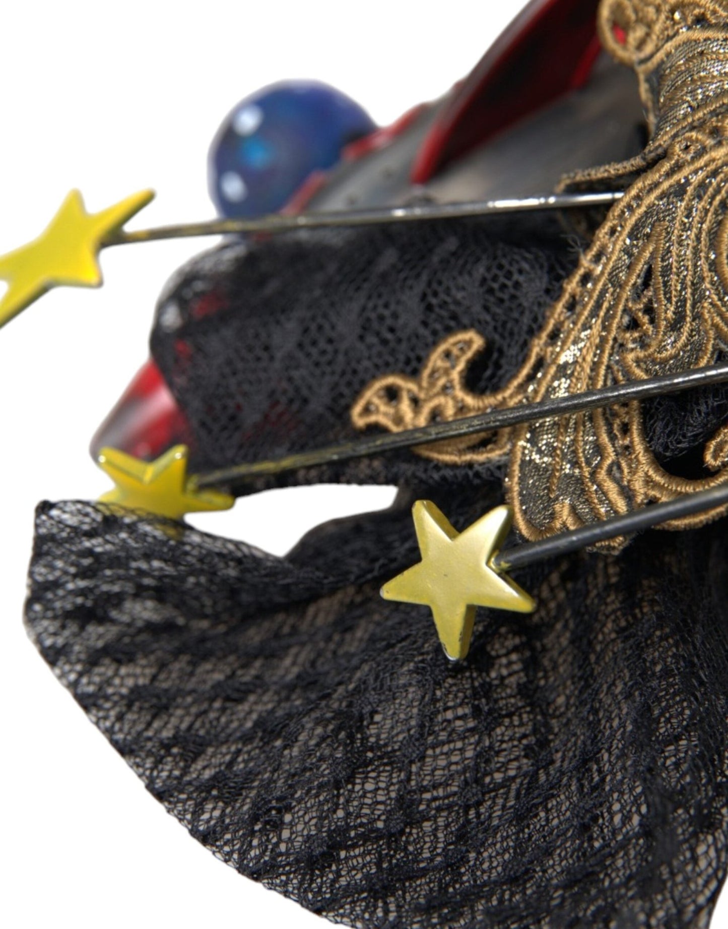 Dolce & Gabbana Multicolor Missile Rocket Crystal Stars Headband Diadem - Sandy Store ByNet