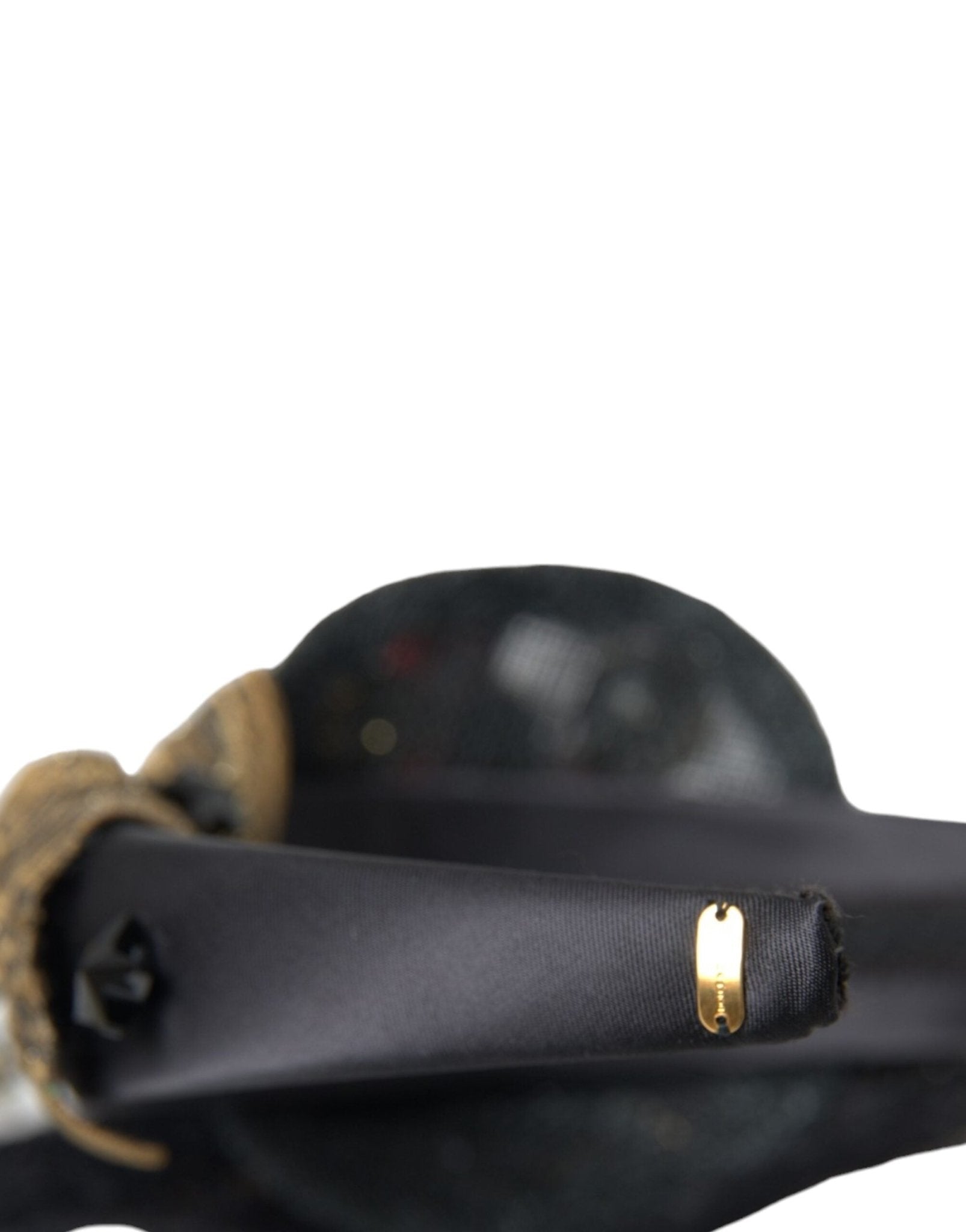 Dolce & Gabbana Multicolor Missile Rocket Crystal Stars Headband Diadem - Sandy Store ByNet