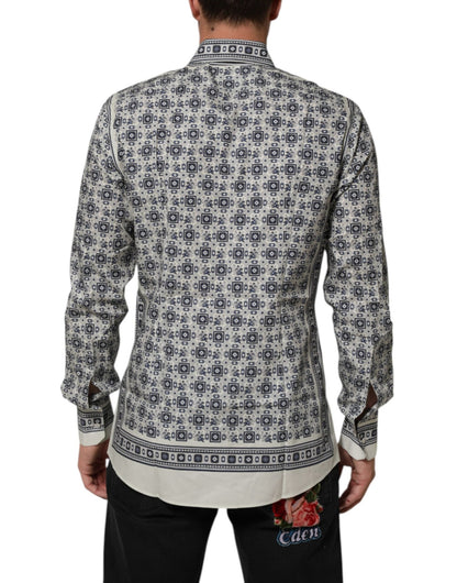 Dolce & Gabbana Multicolor Monkey Tie Print GOLD Dress Shirt – IT41 | L par Dolce & Gabbana | Disponible sur Sandy Store ByNet