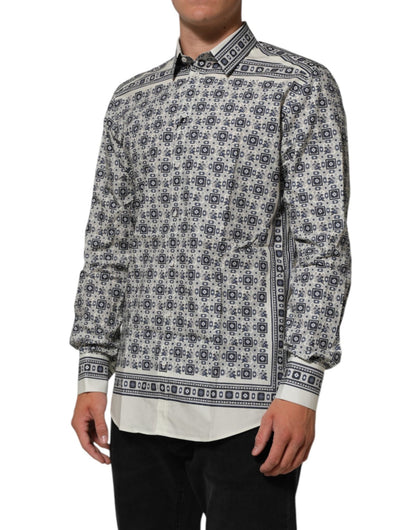 Dolce & Gabbana Multicolor Monkey Tie Print GOLD Dress Shirt – IT41 | L par Dolce & Gabbana | Disponible sur Sandy Store ByNet