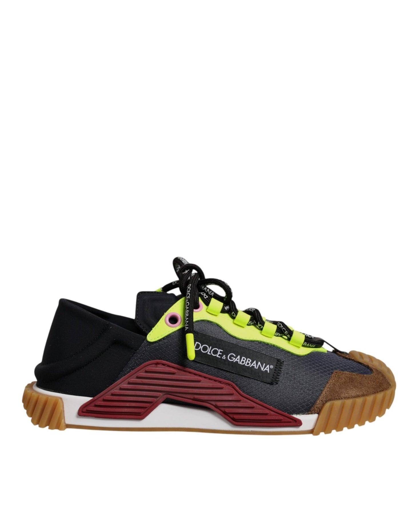 Dolce & Gabbana Multicolor Nylon Low Top NS1 Sneakers Shoes – EU39/US6 par Dolce & Gabbana | Disponible sur Sandy Store ByNet