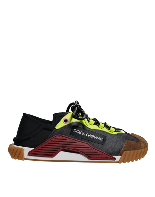Dolce & Gabbana Multicolor Nylon Low Top NS1 Sneakers Shoes – EU40/US7 par Dolce & Gabbana | Disponible sur Sandy Store ByNet