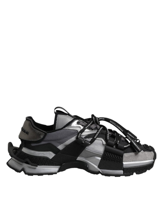 Dolce & Gabbana Multicolor Panelled Space Sneakers Shoes – EU43/US10 par Dolce & Gabbana | Disponible sur Sandy Store ByNet