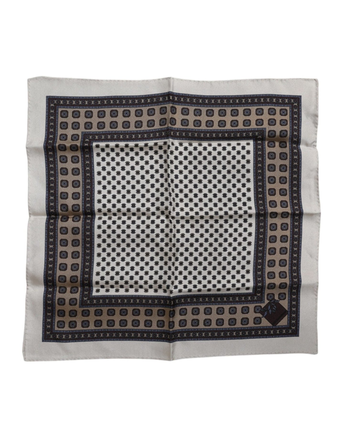 Dolce & Gabbana Multicolor Patterned Square Men Foulard Scarf – par Dolce & Gabbana | Disponible sur Sandy Store ByNet