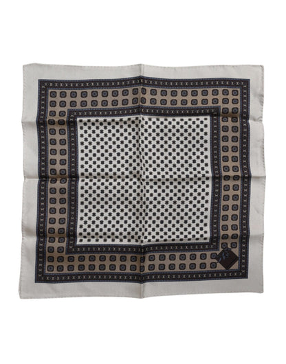 Dolce & Gabbana Multicolor Patterned Square Men Foulard Scarf – par Dolce & Gabbana | Disponible sur Sandy Store ByNet