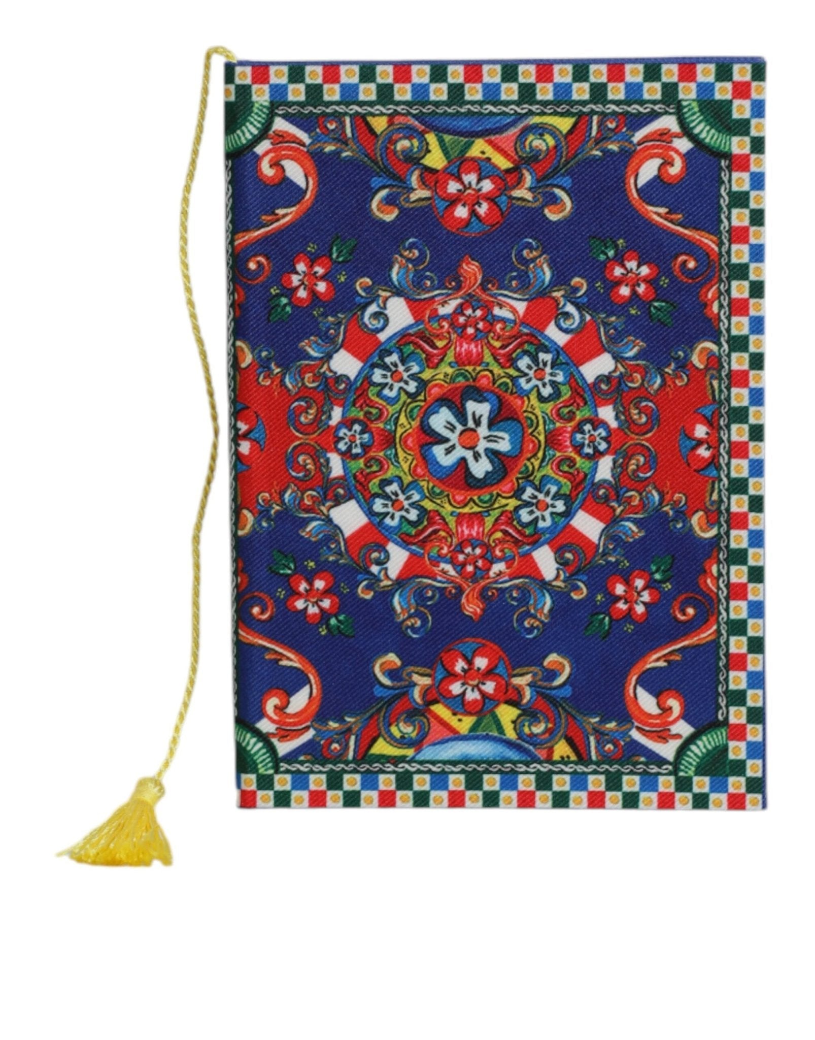 Dolce & Gabbana Multicolor Polyester Carretto Siciliano Print Notebook – par Dolce & Gabbana | Disponible sur Sandy Store ByNet