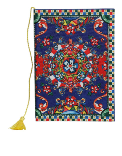 Dolce & Gabbana Multicolor Polyester Carretto Siciliano Print Notebook – par Dolce & Gabbana | Disponible sur Sandy Store ByNet