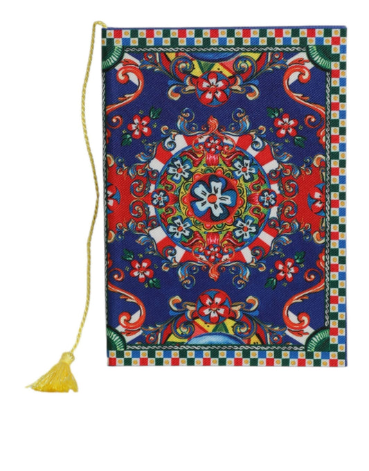 Dolce & Gabbana Multicolor Polyester Carretto Siciliano Print Notebook – par Dolce & Gabbana | Disponible sur Sandy Store ByNet