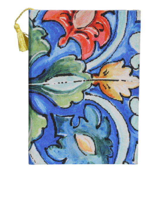 Dolce & Gabbana Multicolor Polyester Floral Siciliano Print Notebook – par Dolce & Gabbana | Disponible sur Sandy Store ByNet