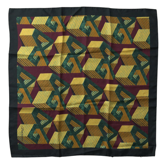 Dolce & Gabbana Multicolor Printed Square Handkerchief Scarf – par Dolce & Gabbana | Disponible sur Sandy Store ByNet