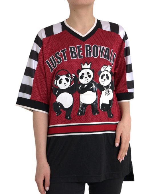 Dolce & Gabbana Multicolor Royals Panda Oversized T-shirt – IT46 | S par Dolce & Gabbana | Disponible sur Sandy Store ByNet