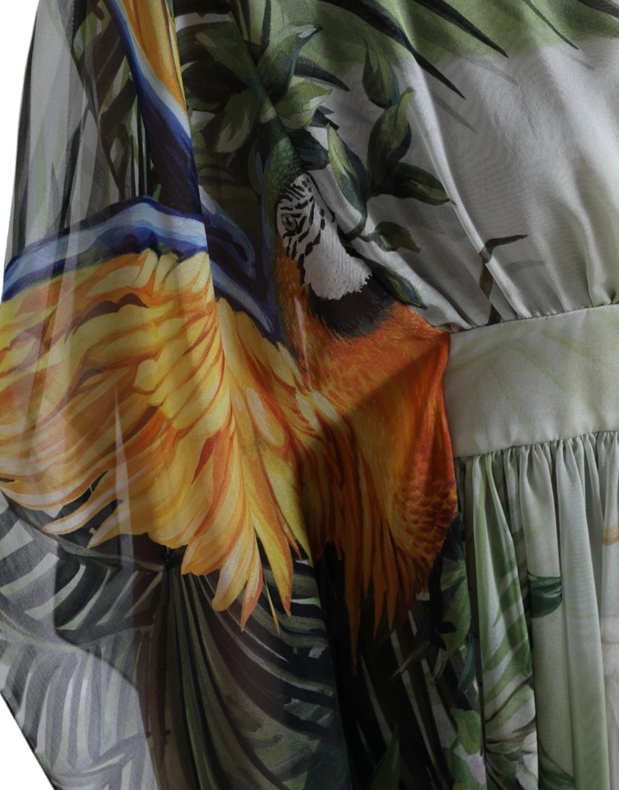 Dolce & Gabbana Multicolor Silk Jungle Print Women Maxi Dress – IT36|XXS par Dolce & Gabbana | Disponible sur Sandy Store ByNet