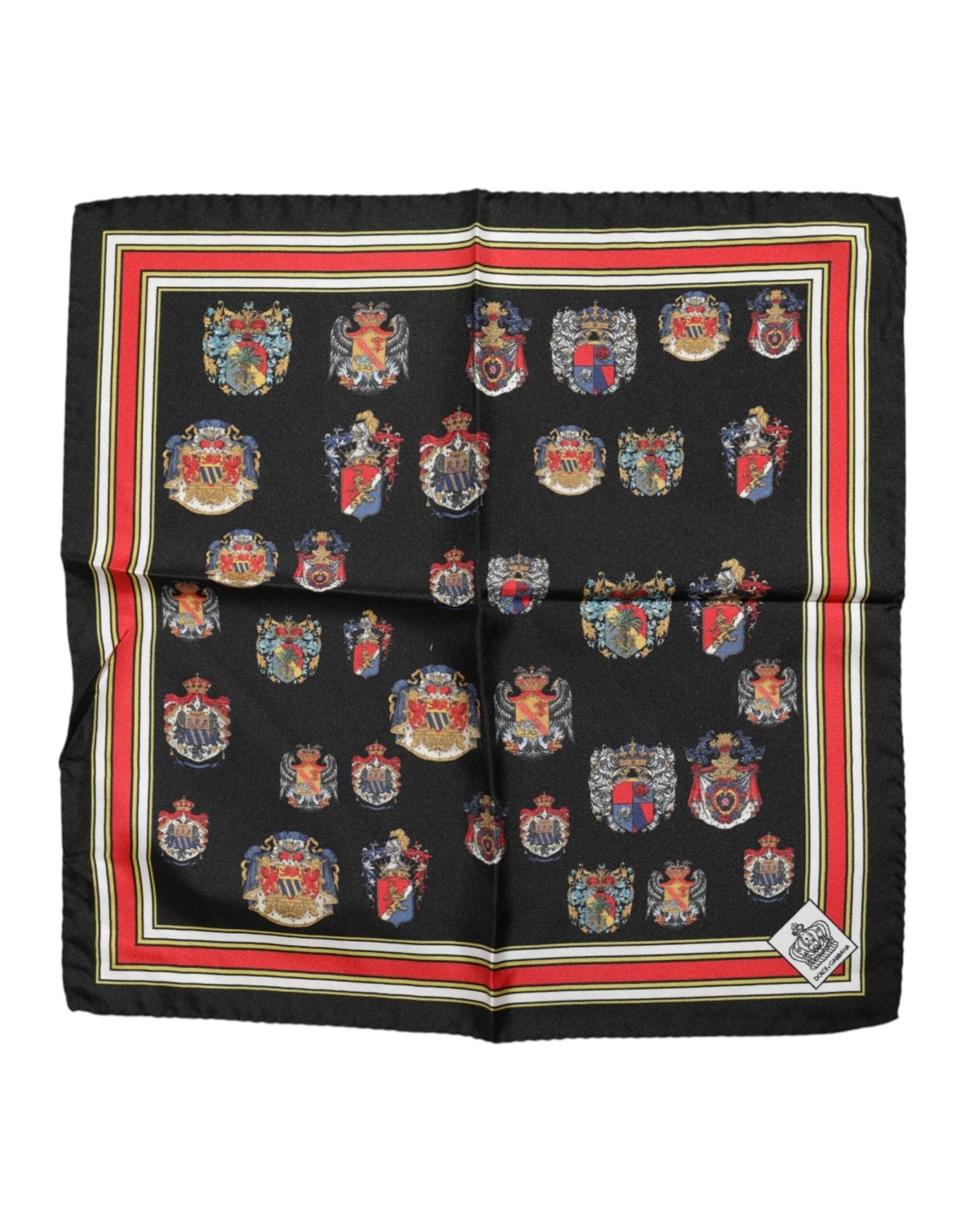 Dolce & Gabbana Multicolor Silk Square Men Foulard Scarf – par Dolce & Gabbana | Disponible sur Sandy Store ByNet