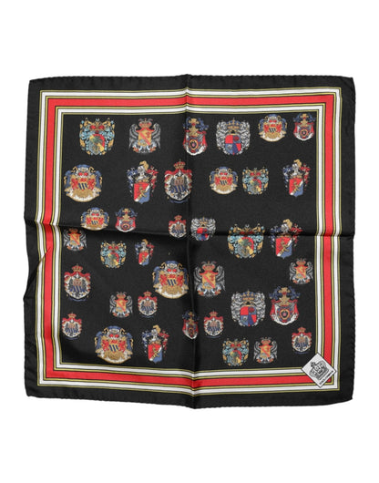 Dolce & Gabbana Multicolor Silk Square Men Foulard Scarf – par Dolce & Gabbana | Disponible sur Sandy Store ByNet