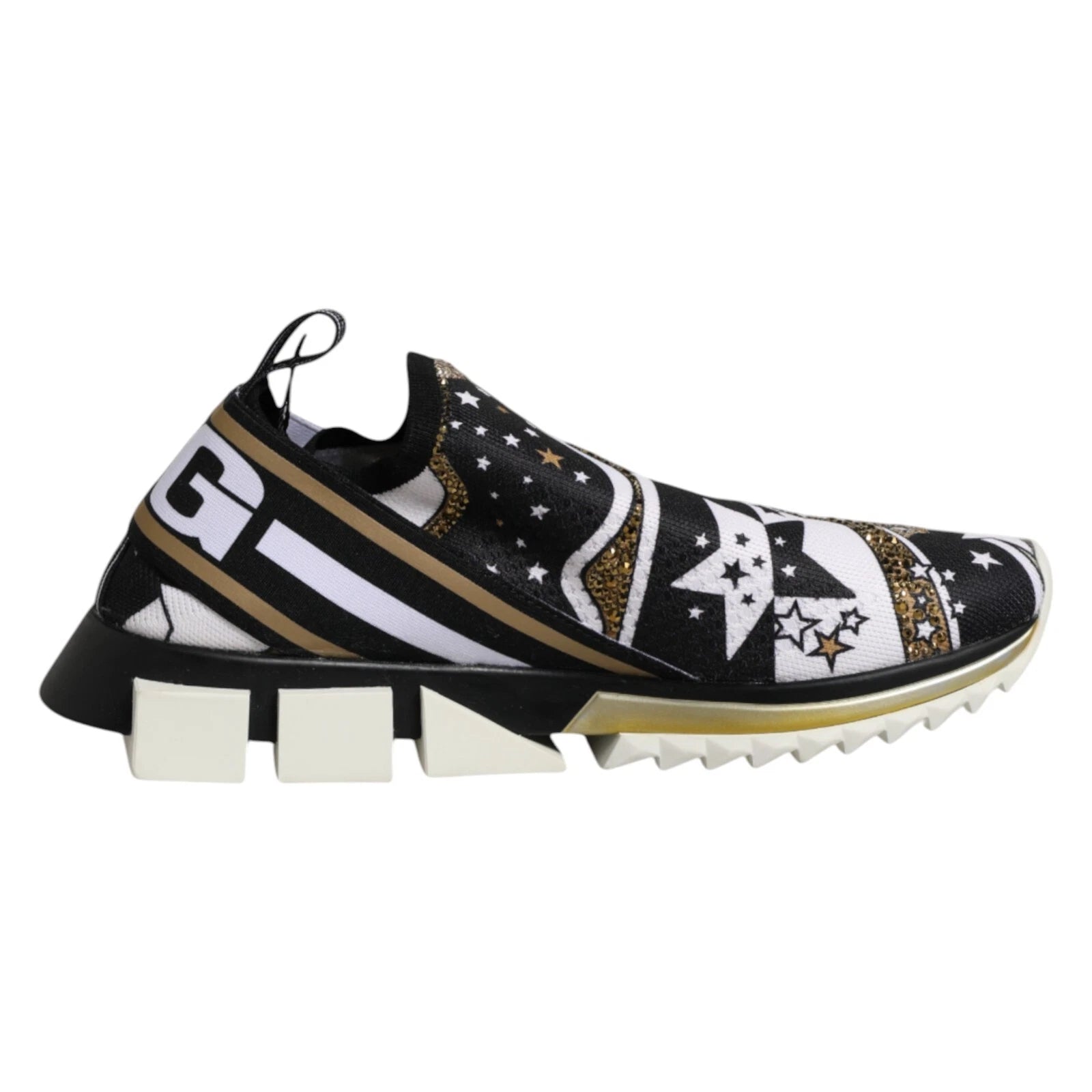 Dolce & Gabbana Multicolor Sorrento Low Top Sneakers Shoes – EU35.5/US5 par Dolce & Gabbana | Disponible sur Sandy Store ByNet